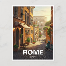 Cartão Postal Coliseu de Roma Itália
