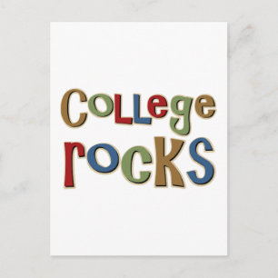 Cartão Postal College Rocks