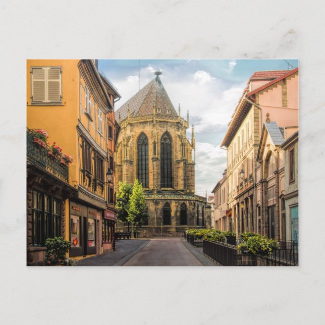 Cartão Postal Colmar, França (Frente)