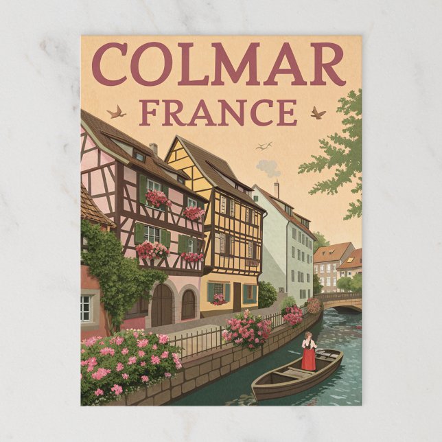 Cartão Postal Colmar, França (Criador carregado)
