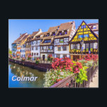 Cartão Postal Colmar, França: Petite Canal de Água de Veneza<br><div class="desc">Colmar,  França</div>