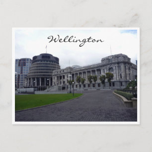 Cartão Postal colmeias do parlamento wellington