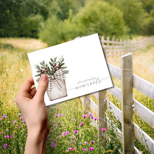 Cartão Postal Colocando Novas Raízes no Anúncio em Movimento (Criador carregado)