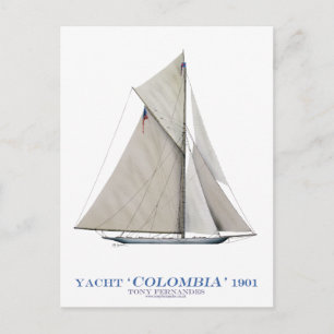 Cartão Postal Colômbia 1901