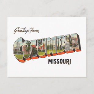 Cartão Postal Colômbia Missouri