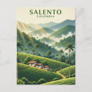 Cartão Postal Colômbia Salento