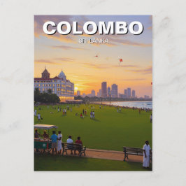 Cartão Postal Colombo Sri Lanka