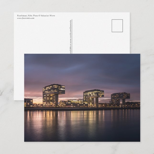 Cartão Postal Colônia Alemanha (Frente/Verso)