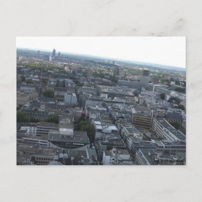 Cartão postal - colônia de Acima (Frente)