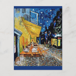 Cartão Postal Colônia de Gatos, Paródia de Terace do Café Van