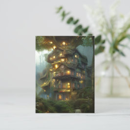 Cartão Postal Colônia Magical Treehouse