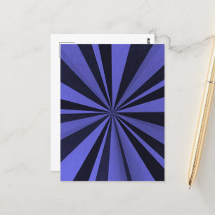 Cartão Postal Color Burst - Índigo