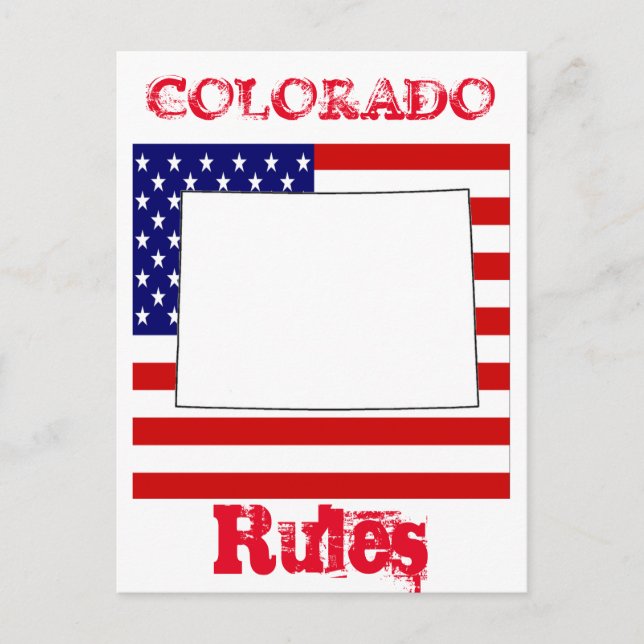 CARTÃO POSTAL COLORADO  (Frente)