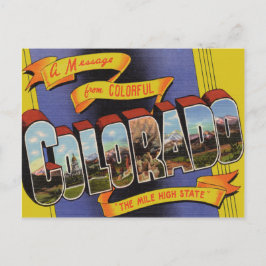 Cartão Postal Colorado Antigo