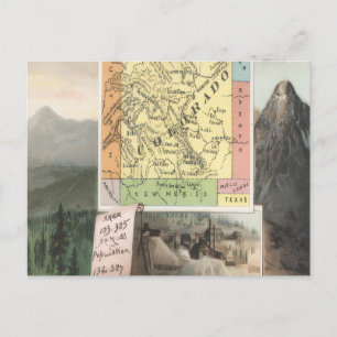 Cartão Postal Colorado Antigo EUA