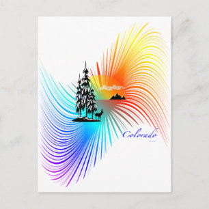 Cartão Postal Colorado Colors