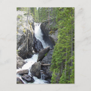 Cartão Postal Colorado Rawah Falls