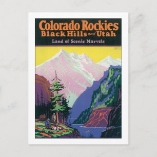 Cartão Postal Colorado Rockies