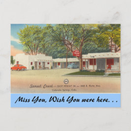 Cartão Postal Colorado, Sunset Court