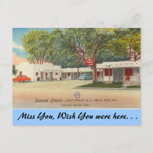 Cartão Postal Colorado, Sunset Court