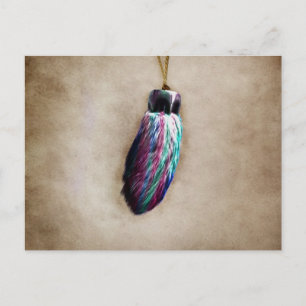 Cartão Postal Colorful Lucky Rabbit's Foot
