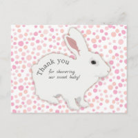 Colorida Bolinhas Coelhinho, Obrigado