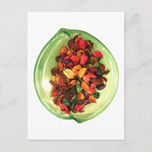 Cartão Postal Colorida Potpourri: Uma Tela Nacional