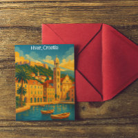 Colorida Viagens vintage Hvar Croácia