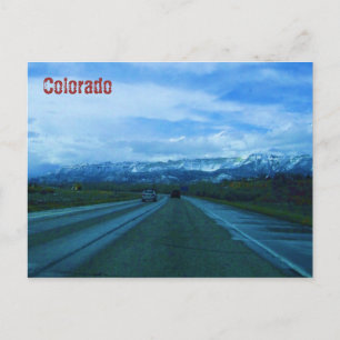 Cartão Postal Colorir Colorado