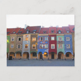 Cartão Postal Colorir Poznan
