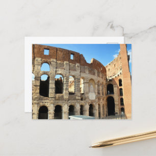 Cartão Postal Coloseu em Roma