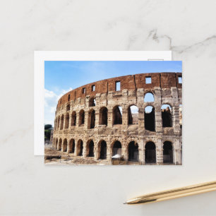 Cartão Postal Coloseu em Roma