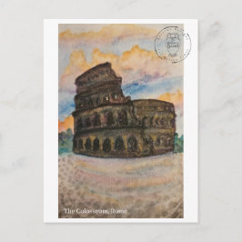 Cartão Postal Colosseum Postcard