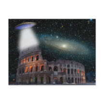 Colosseum Roma Itália Conhece Espaço e OVNI