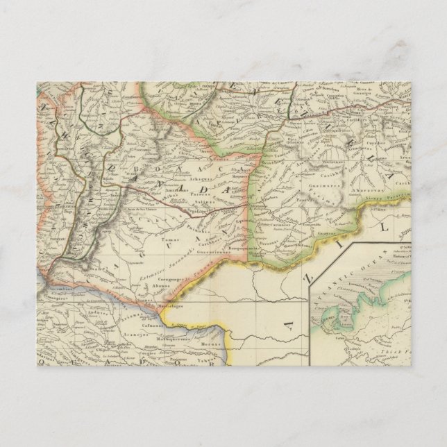 Cartão Postal Colúmbia (Frente)