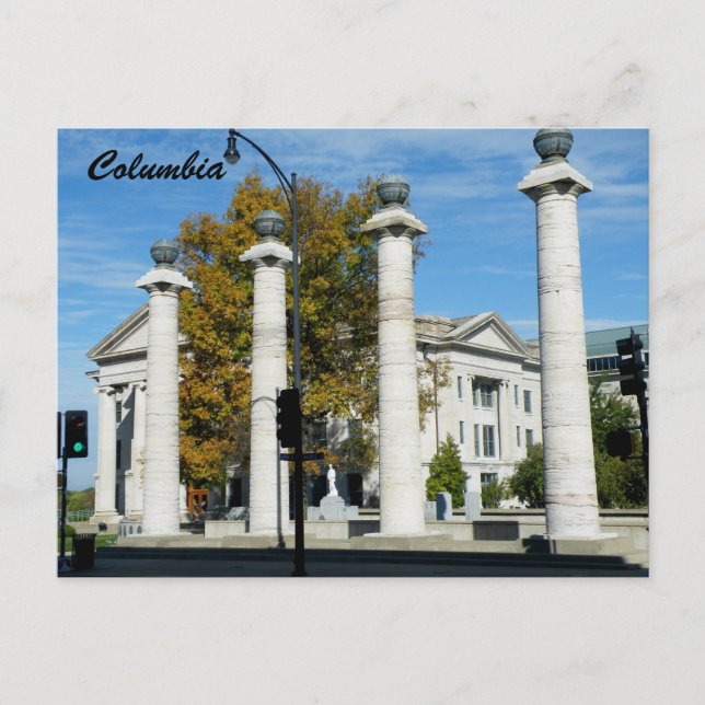 Cartão Postal Colúmbia (Frente)