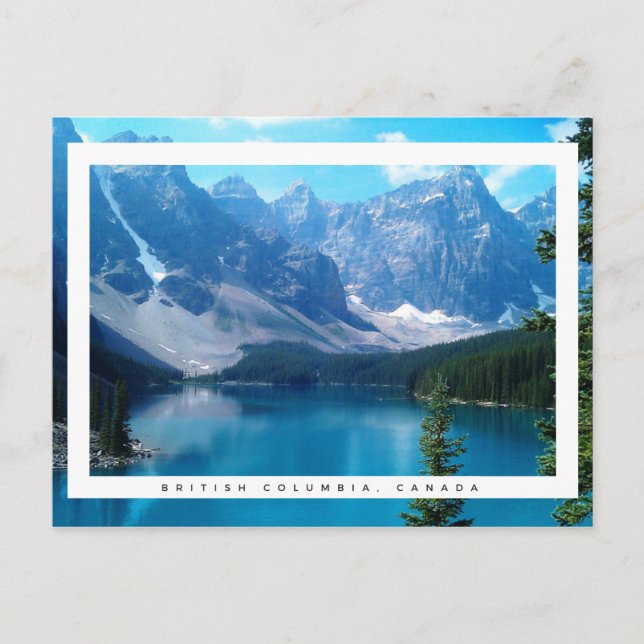 Cartão Postal Colúmbia Britânica (Frente)