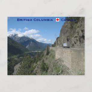 Cartão Postal Columbia Britânica Canadá