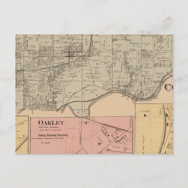 Cartão Postal Columbia, Ohio (Frente)