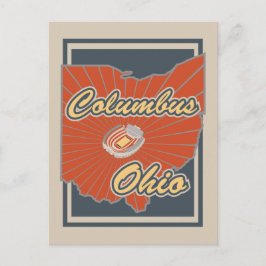 Cartão Postal Columbus, Cartão-postal de Ohio - Cartão-postal Vi