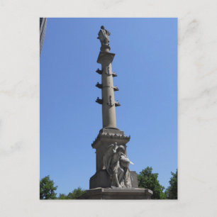 Cartão Postal Columbus Memorial Columbus Circle Manhattan NY