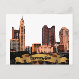 Cartão Postal Columbus Ohio Skyline