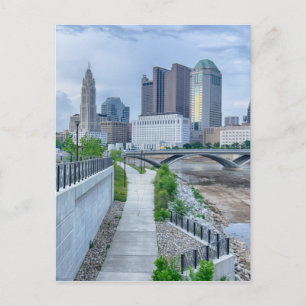 Cartão Postal columbus ohio skyline cityscape