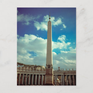 Cartão Postal coluna cidade vaticano
