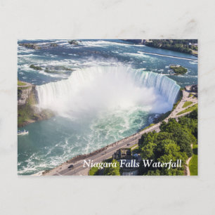 Cartão Postal Coluna de ferradura de Niagara Cai Cágua no Canad