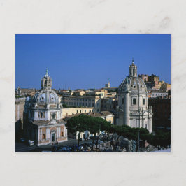 Cartão Postal Coluna de Trajan Roma Itália