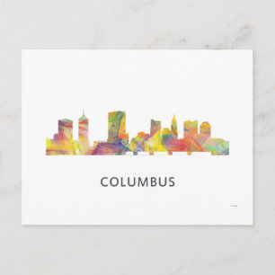 CARTÃO POSTAL COLUNA, OHIO SKYLINE WB1 -