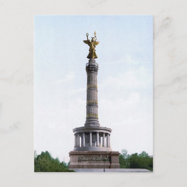 Cartão Postal Coluna Vitória de Berlim (Frente)