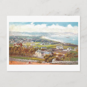 Cartão Postal Colwyn Bay e Old Colwyn Antigos