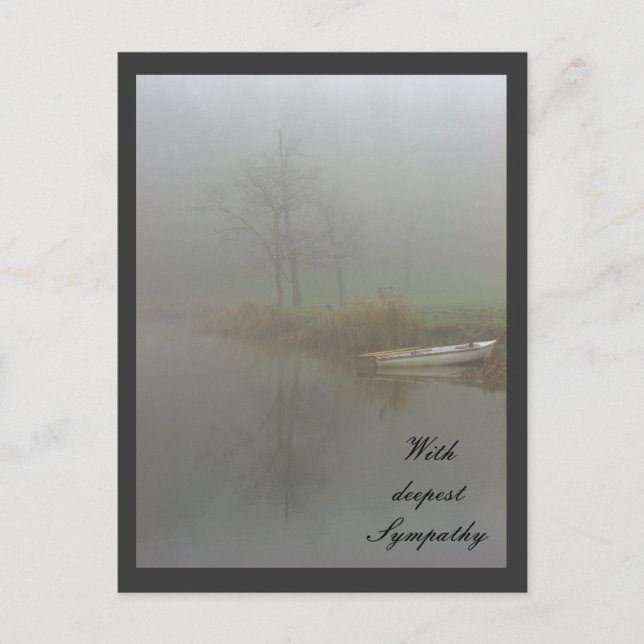 Cartão Postal Com a mais profunda simpatia (Frente)